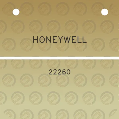 honeywell-22260