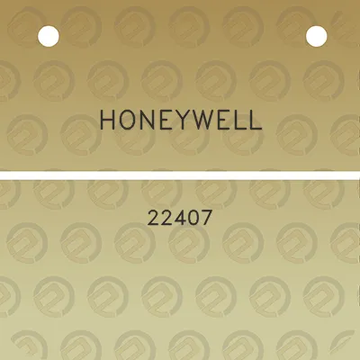 honeywell-22407