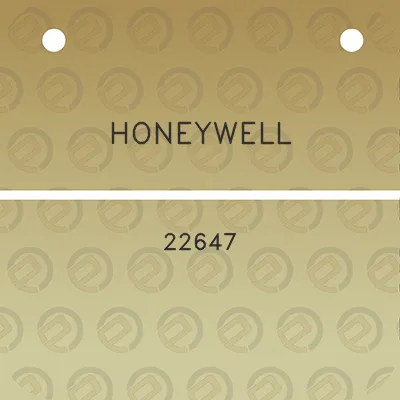 honeywell-22647