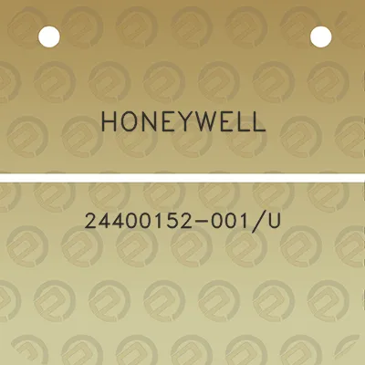 honeywell-24400152-001u