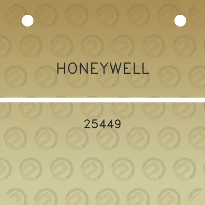 honeywell-25449