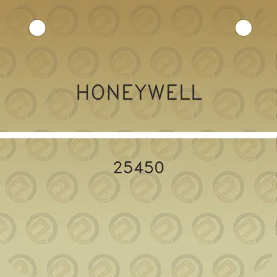 honeywell-25450