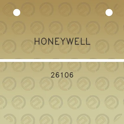 honeywell-26106