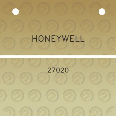 honeywell-27020