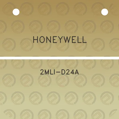 honeywell-2mli-d24a