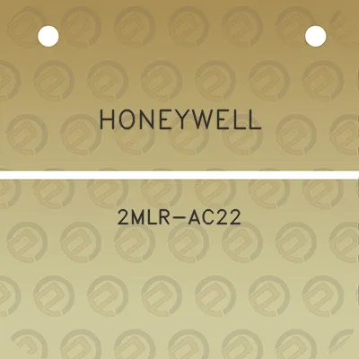 honeywell-2mlr-ac22