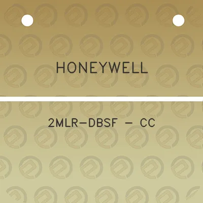 honeywell-2mlr-dbsf-cc