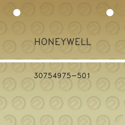 honeywell-30754975-501