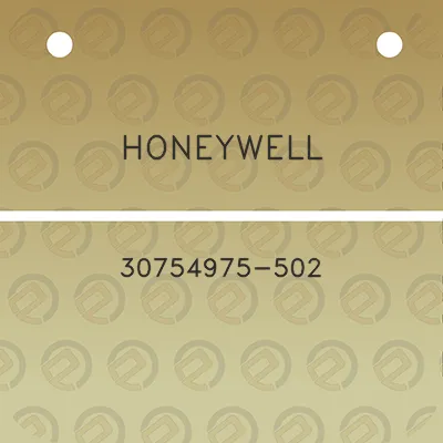 honeywell-30754975-502