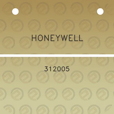 honeywell-312005