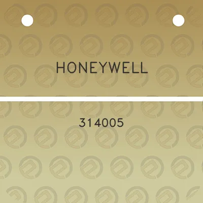 honeywell-314005