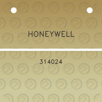 honeywell-314024