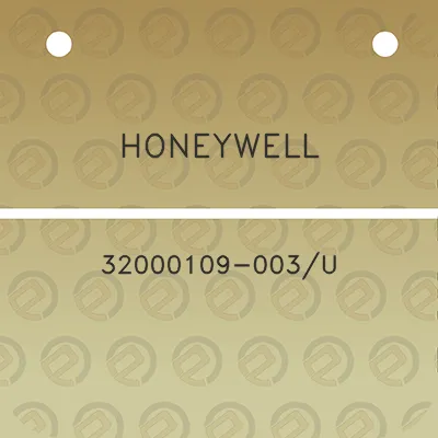 honeywell-32000109-003u