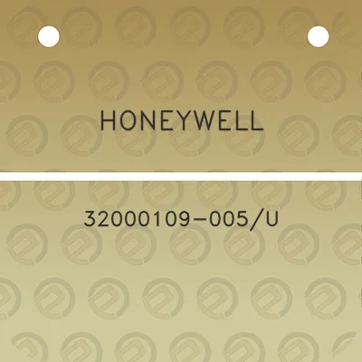 honeywell-32000109-005u