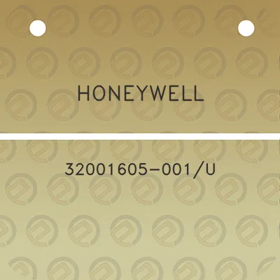 honeywell-32001605-001u