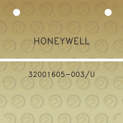 honeywell-32001605-003u