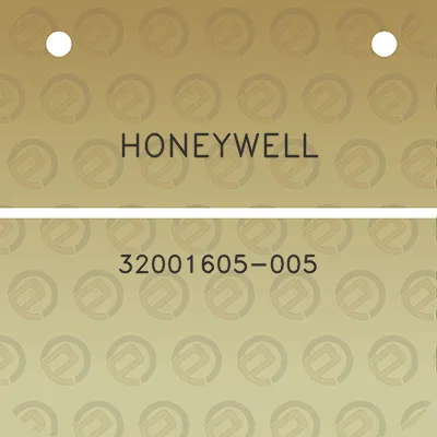 honeywell-32001605-005