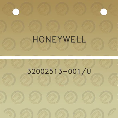 honeywell-32002513-001u