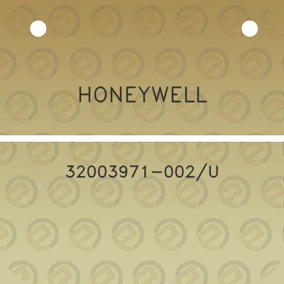 honeywell-32003971-002u