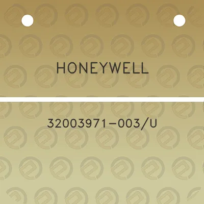 honeywell-32003971-003u