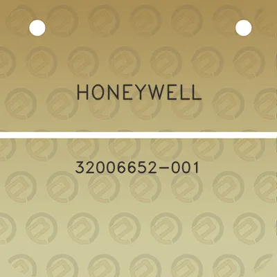 honeywell-32006652-001