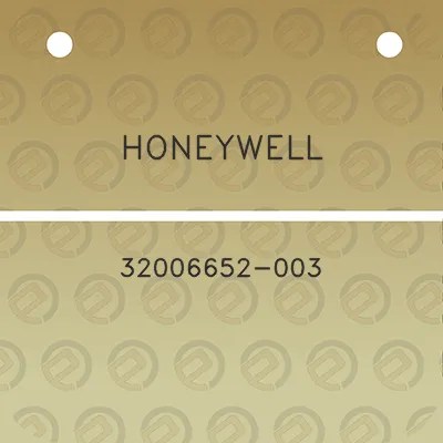 honeywell-32006652-003