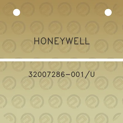 honeywell-32007286-001u