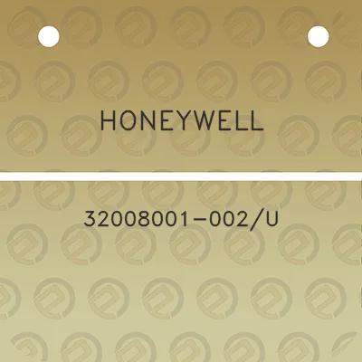 honeywell-32008001-002u