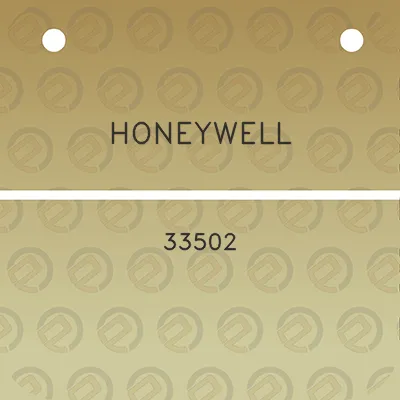 honeywell-33502