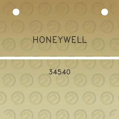 honeywell-34540