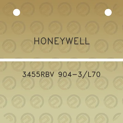 honeywell-3455rbv-904-3l70