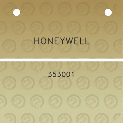 honeywell-353001