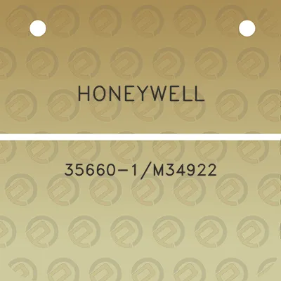 honeywell-35660-1m34922