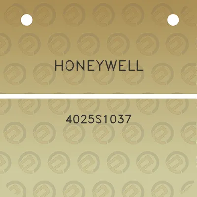 honeywell-4025s1037