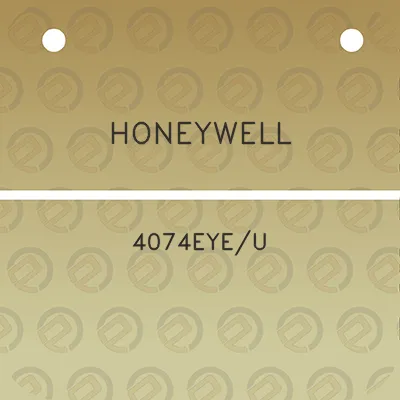 honeywell-4074eyeu