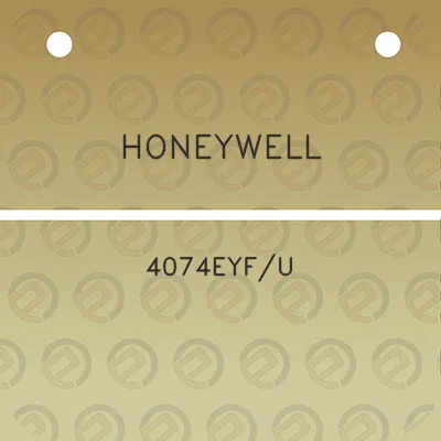 honeywell-4074eyfu