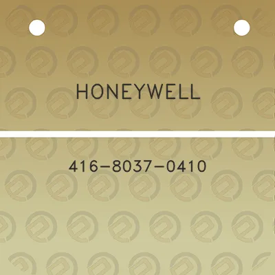 honeywell-416-8037-0410