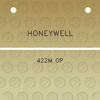 honeywell-422m-op