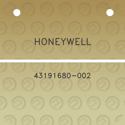 honeywell-43191680-002