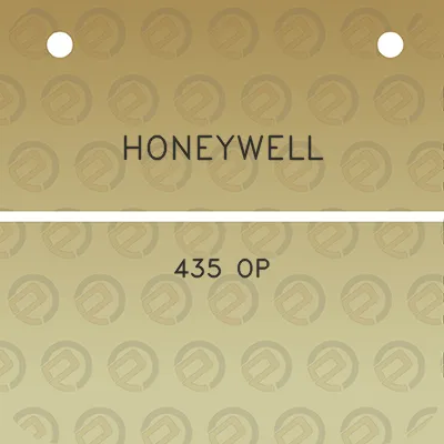 honeywell-435-op