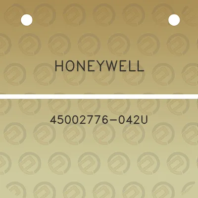 honeywell-45002776-042u