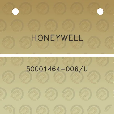 honeywell-50001464-006u