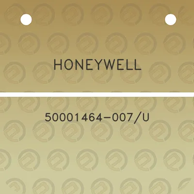 honeywell-50001464-007u