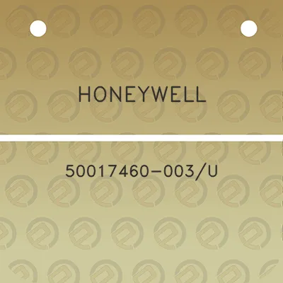 honeywell-50017460-003u