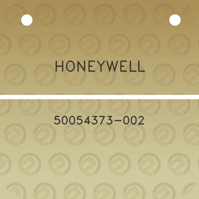 honeywell-50054373-002