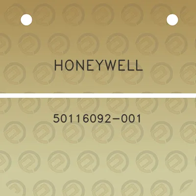 honeywell-50116092-001