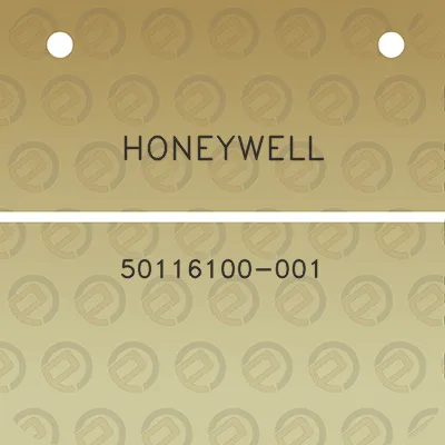 honeywell-50116100-001