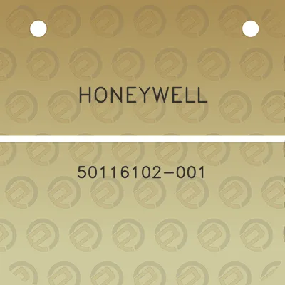 honeywell-50116102-001