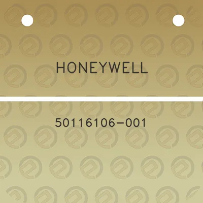 honeywell-50116106-001