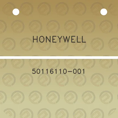 honeywell-50116110-001